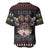 Cat And Books Christmas Baseball Jersey Xmas Holiday Patterns - Wonder Print Shop
