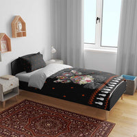 Cat And Books Christmas Bedding Set Xmas Holiday Patterns - Wonder Print Shop