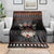 Cat And Books Christmas Blanket Xmas Holiday Patterns - Wonder Print Shop
