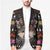 Cat And Books Christmas Blazer Xmas Holiday Patterns - Wonder Print Shop