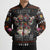Cat And Books Christmas Bomber Puffer Jacket Xmas Holiday Patterns - Wonder Print Shop