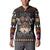 Cat And Books Christmas Button Sweatshirt Xmas Holiday Patterns - Wonder Print Shop