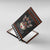 Cat And Books Christmas Canvas Wall Art Xmas Holiday Patterns - Wonder Print Shop