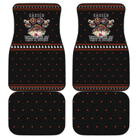 Cat And Books Christmas Car Mats Xmas Holiday Patterns - Wonder Print Shop