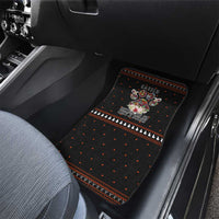 Cat And Books Christmas Car Mats Xmas Holiday Patterns - Wonder Print Shop