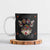 Cat And Books Christmas Ceramic Mug Xmas Holiday Patterns - Wonder Print Shop