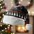 Cat And Books Christmas Santa Hat Xmas Holiday Patterns - Wonder Print Shop
