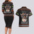 Cat And Books Christmas Couples Matching Long Sleeve Bodycon Dress and Hawaiian Shirt Xmas Holiday Patterns - Wonder Print Shop