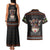 Cat And Books Christmas Couples Matching Tank Maxi Dress and Hawaiian Shirt Xmas Holiday Patterns - Wonder Print Shop