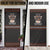 Cat And Books Christmas Door Cover Xmas Holiday Patterns - Wonder Print Shop