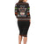 Cat And Books Christmas Family Matching Long Sleeve Bodycon Dress and Hawaiian Shirt Xmas Holiday Patterns - Wonder Print Shop