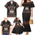 Cat And Books Christmas Family Matching Mermaid Dress and Hawaiian Shirt Xmas Holiday Patterns - Wonder Print Shop