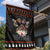 Cat And Books Christmas Garden Flag Xmas Holiday Patterns - Wonder Print Shop