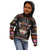 Cat And Books Christmas Kid Hoodie Xmas Holiday Patterns - Wonder Print Shop