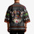 Cat And Books Christmas Kimono Xmas Holiday Patterns - Wonder Print Shop