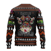 Cat And Books Christmas Ugly Christmas Sweater Xmas Holiday Patterns - Wonder Print Shop