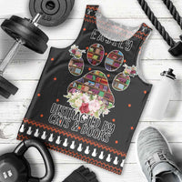 Cat And Books Christmas Men Tank Top Xmas Holiday Patterns - Wonder Print Shop