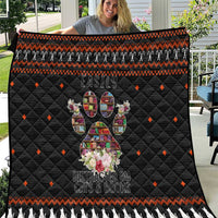 Cat And Books Christmas Quilt Xmas Holiday Patterns - Wonder Print Shop