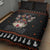 Cat And Books Christmas Quilt Bed Set Xmas Holiday Patterns - Wonder Print Shop