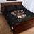 Cat And Books Christmas Quilt Bed Set Xmas Holiday Patterns - Wonder Print Shop