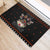 Cat And Books Christmas Rubber Doormat Xmas Holiday Patterns - Wonder Print Shop