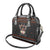 Cat And Books Christmas Shoulder Handbag Xmas Holiday Patterns - Wonder Print Shop
