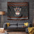 Cat And Books Christmas Tapestry Xmas Holiday Patterns - Wonder Print Shop