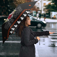 Cat And Books Christmas Umbrella Xmas Holiday Patterns - Wonder Print Shop