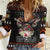 Cat And Books Christmas Women Casual Shirt Xmas Holiday Patterns - Wonder Print Shop