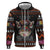 Cat And Books Christmas Zip Hoodie Xmas Holiday Patterns - Wonder Print Shop
