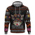 Cat And Books Christmas Zip Hoodie Xmas Holiday Patterns - Wonder Print Shop