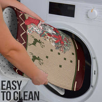 Cat And Sock Christmas Bathroom Set Xmas Holiday Patterns - Wonder Print Shop