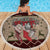 Cat And Sock Christmas Beach Blanket Xmas Holiday Patterns - Wonder Print Shop