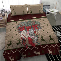 Cat And Sock Christmas Bedding Set Xmas Holiday Patterns - Wonder Print Shop