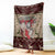 Cat And Sock Christmas Blanket Xmas Holiday Patterns - Wonder Print Shop
