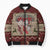 Cat And Sock Christmas Bomber Puffer Jacket Xmas Holiday Patterns - Wonder Print Shop