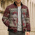Cat And Sock Christmas Bomber Puffer Jacket Xmas Holiday Patterns - Wonder Print Shop