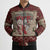 Cat And Sock Christmas Bomber Puffer Jacket Xmas Holiday Patterns - Wonder Print Shop
