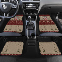 Cat And Sock Christmas Car Mats Xmas Holiday Patterns - Wonder Print Shop