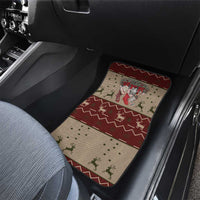 Cat And Sock Christmas Car Mats Xmas Holiday Patterns - Wonder Print Shop