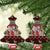 Cat And Sock Christmas Ceramic Ornament Xmas Holiday Patterns - Wonder Print Shop