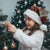 Cat And Sock Christmas Santa Hat Xmas Holiday Patterns - Wonder Print Shop