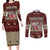 Cat And Sock Christmas Couples Matching Long Sleeve Bodycon Dress and Long Sleeve Button Shirt Xmas Holiday Patterns - Wonder Print Shop