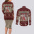 Cat And Sock Christmas Couples Matching Long Sleeve Bodycon Dress and Long Sleeve Button Shirt Xmas Holiday Patterns - Wonder Print Shop