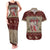 Cat And Sock Christmas Couples Matching Tank Maxi Dress and Hawaiian Shirt Xmas Holiday Patterns - Wonder Print Shop