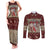 Cat And Sock Christmas Couples Matching Tank Maxi Dress and Long Sleeve Button Shirt Xmas Holiday Patterns - Wonder Print Shop