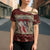 Cat And Sock Christmas Cross Shoulder Shirt Xmas Holiday Patterns - Wonder Print Shop