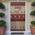 Cat And Sock Christmas Door Cover Xmas Holiday Patterns - Wonder Print Shop