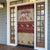 Cat And Sock Christmas Door Cover Xmas Holiday Patterns - Wonder Print Shop