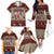 Cat And Sock Christmas Family Matching Off The Shoulder Long Sleeve Dress and Hawaiian Shirt Xmas Holiday Patterns - Wonder Print Shop